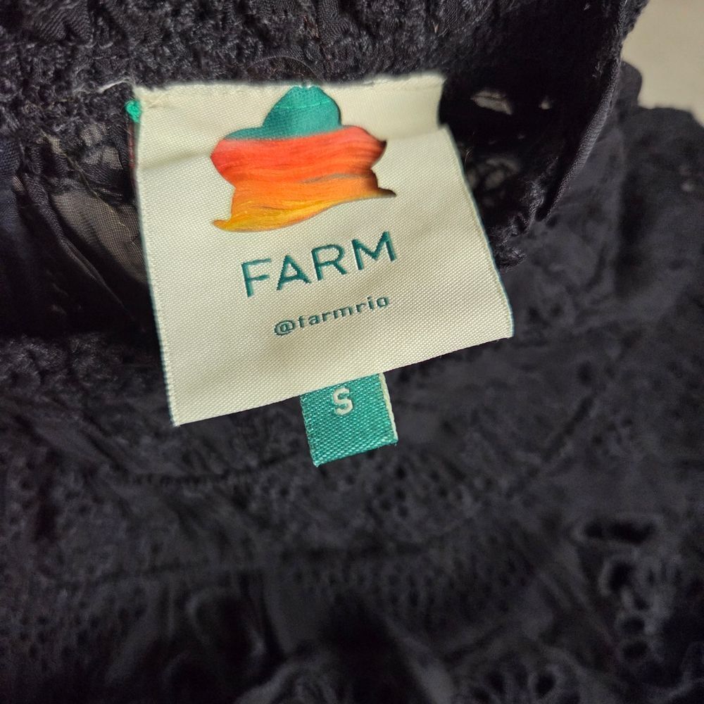 Farm Rio Flowered  Minidress Size Small - Picture 4 of 5